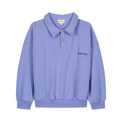 Sweater Polo volwassenen tender blue