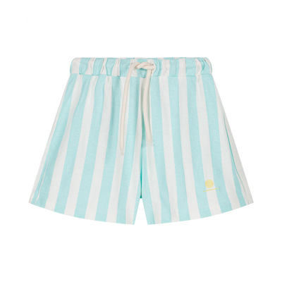 Short Marlow kids turquoise stripes