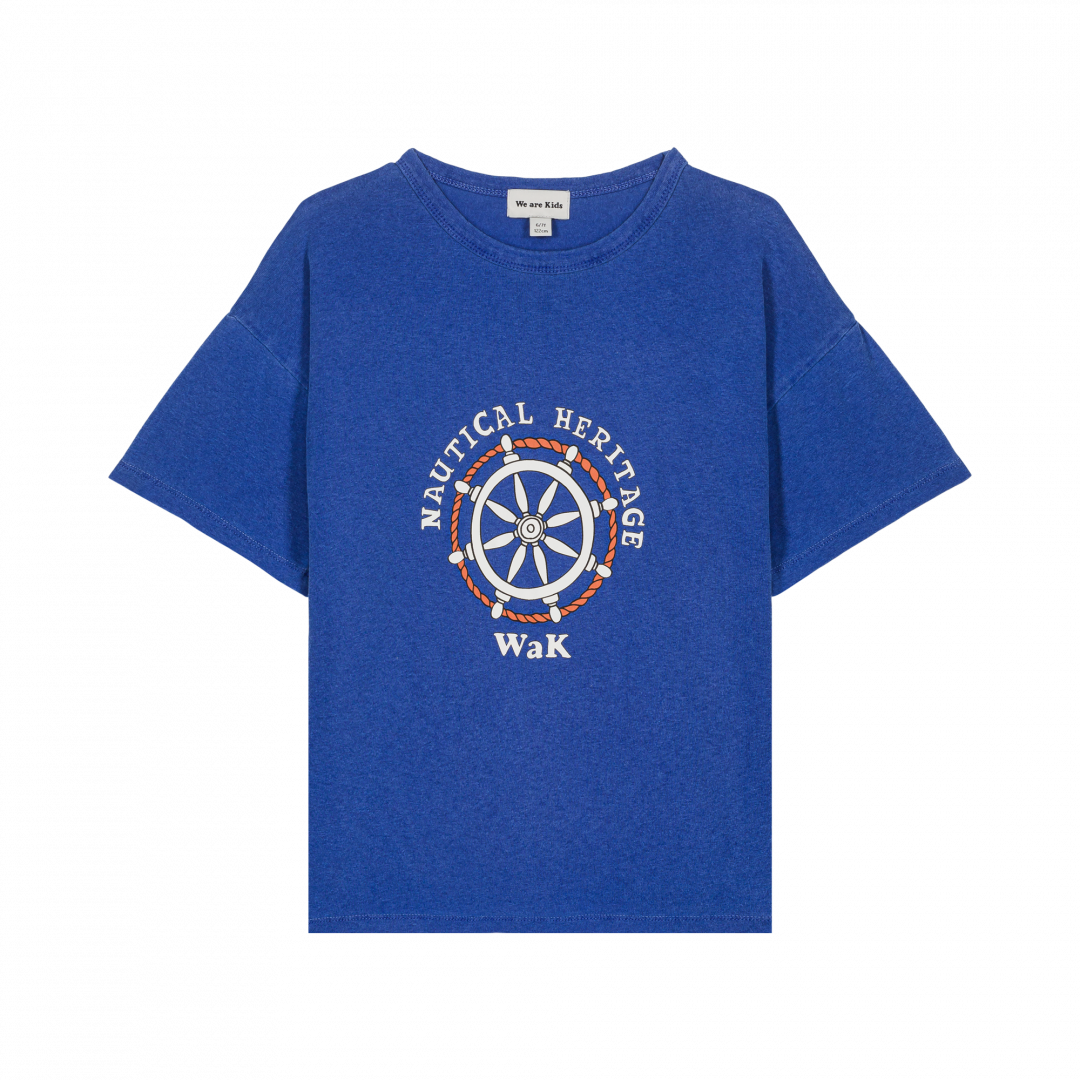 Tee Dylan volwassenen mediterranean blue