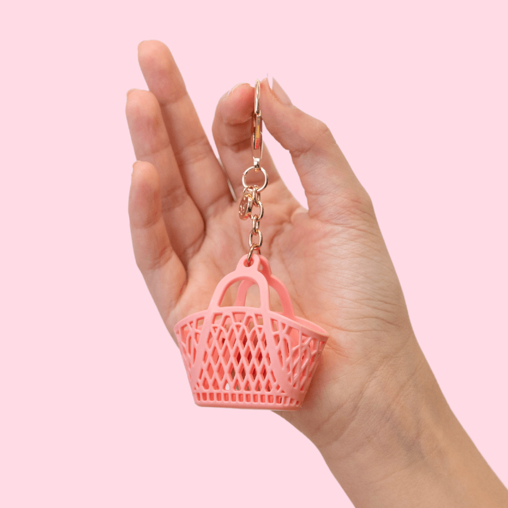 Itty bitty bag charm betty peach