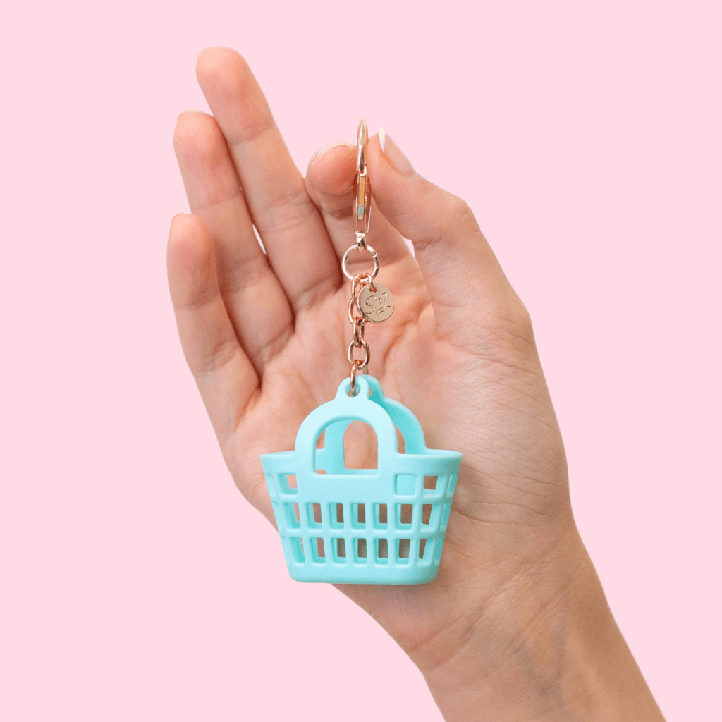 Itty bitty bag charm rosie seafoam