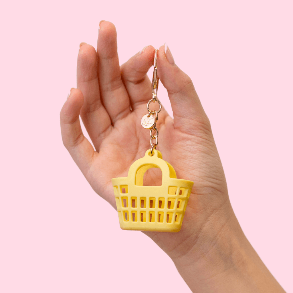 Itty bitty bag charm rosie yellow