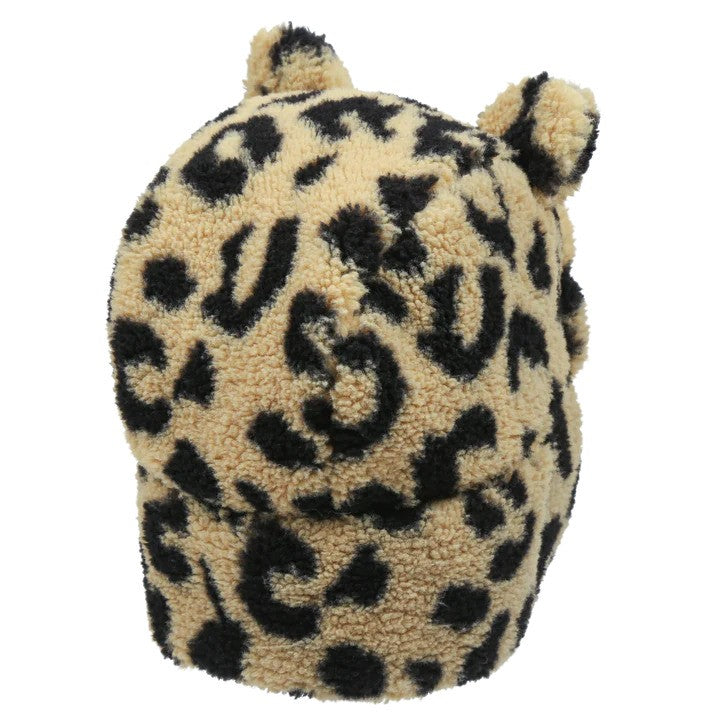 Jelly Mallow - Teddy Bear Ear Warmer Hat Leopard (ONE SIZE)