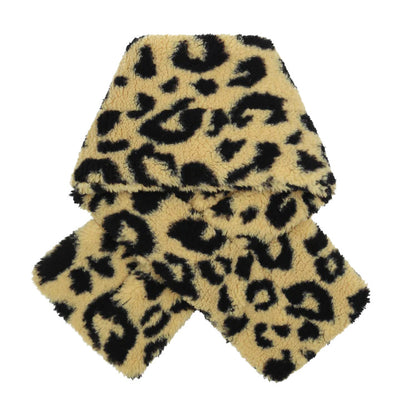 Jelly Mallow - JM Patch Scarf Leopard (ONE SIZE)