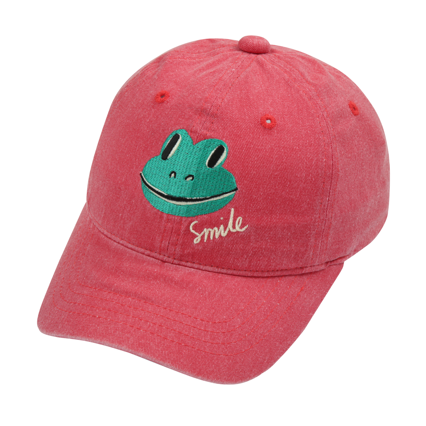 Smiling Frog Pigment Cap (ONE SIZE)