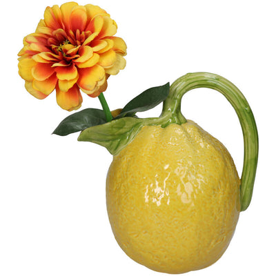 Vase with handle Lemons