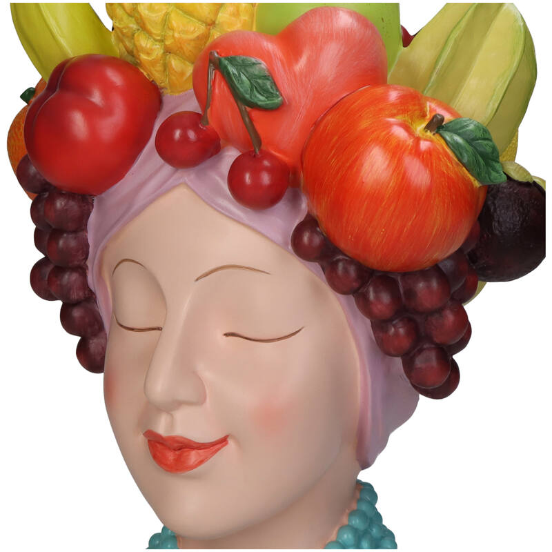 Vase Lady Fruits