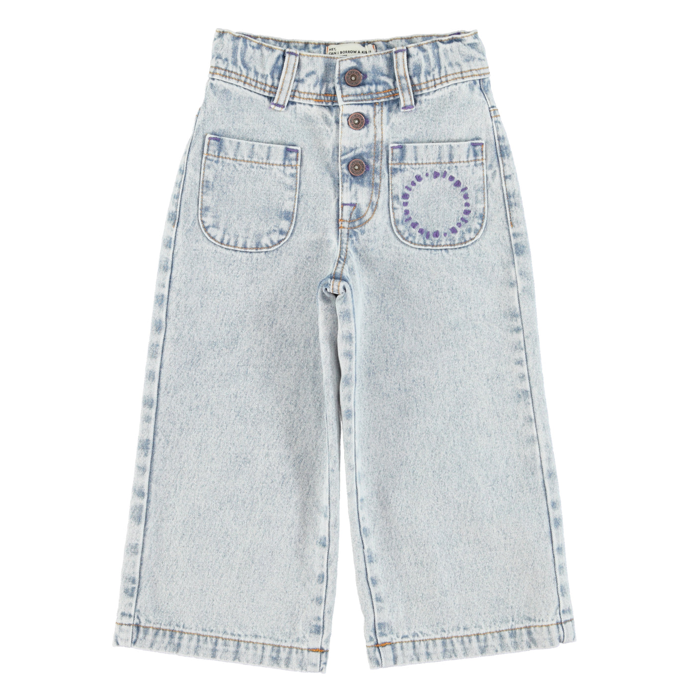 Flare trousers denim