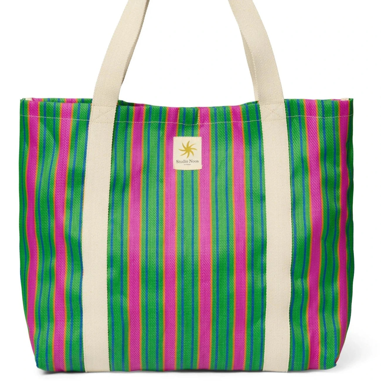 Spring green beach mombag