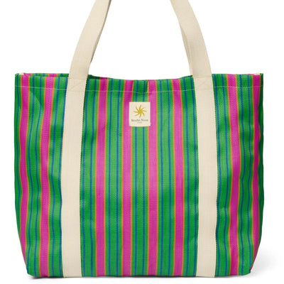 Spring green beach mombag