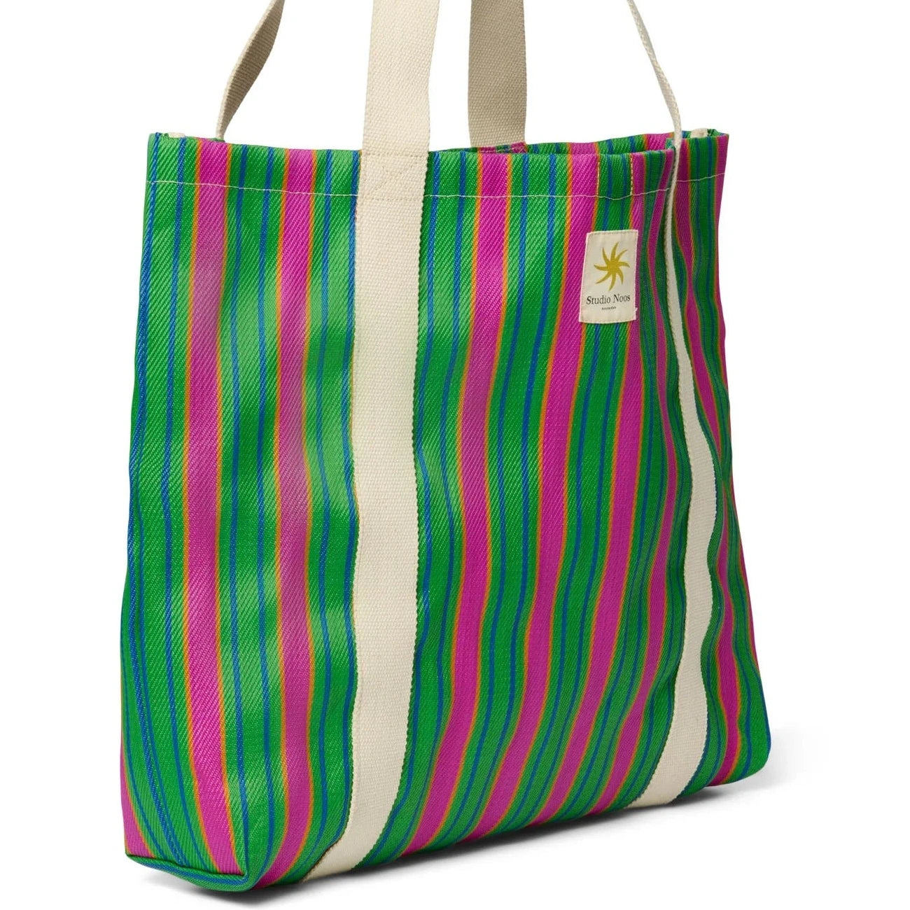 Spring green beach mombag