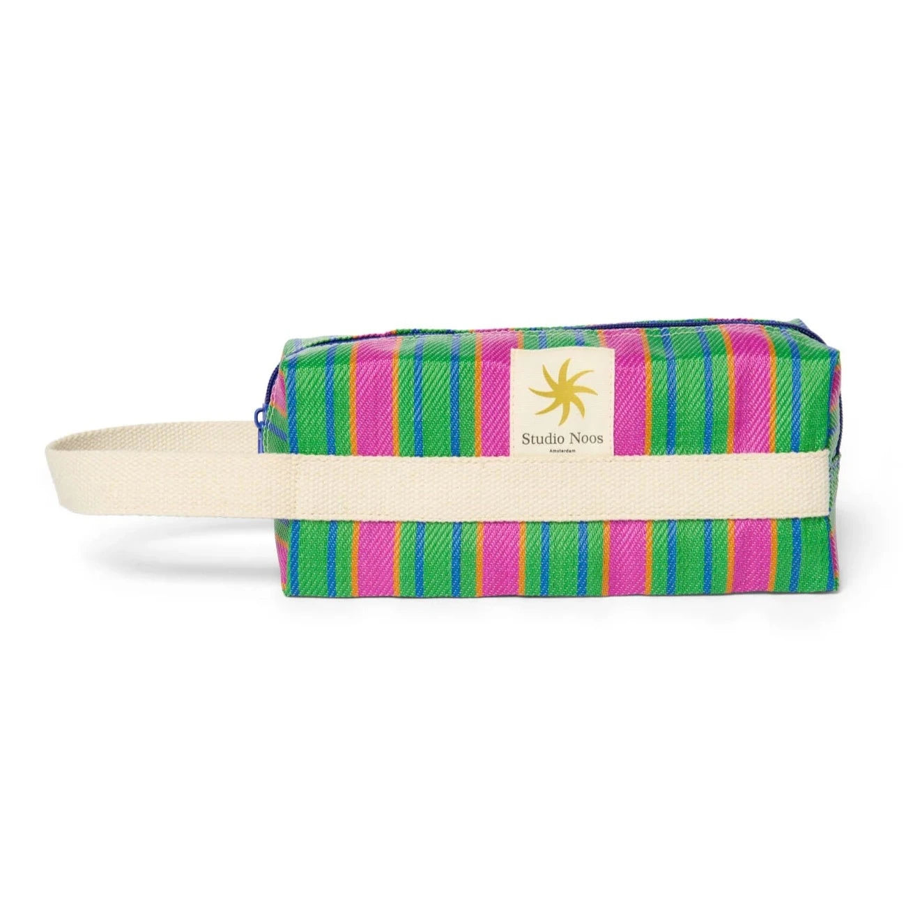 Spring green beach pouch